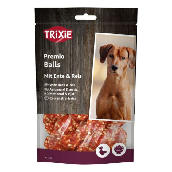 Εικόνα της Trixie Λιχουδιές Rice Balls Με Πάπια & Ρύζι 80gr