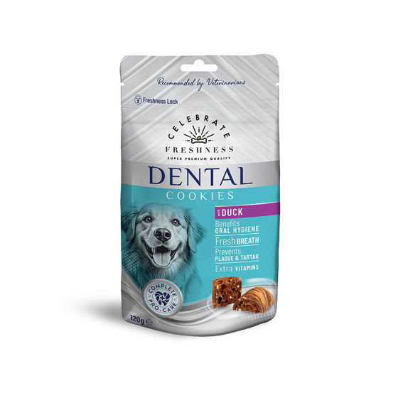 Εικόνα της Celebrate Freshness Λιχουδιές Dental Cookies Duck 120gr
