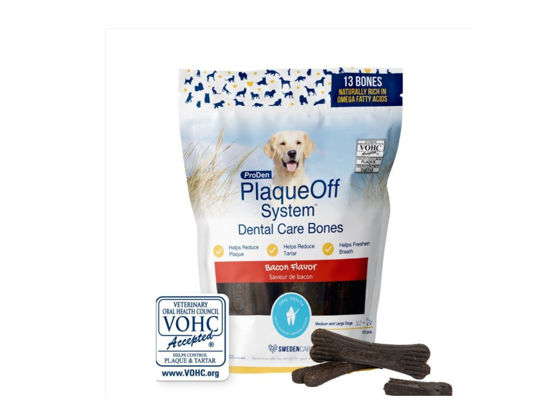 Εικόνα της Plaque Off Dental Bones Bacon 482gr