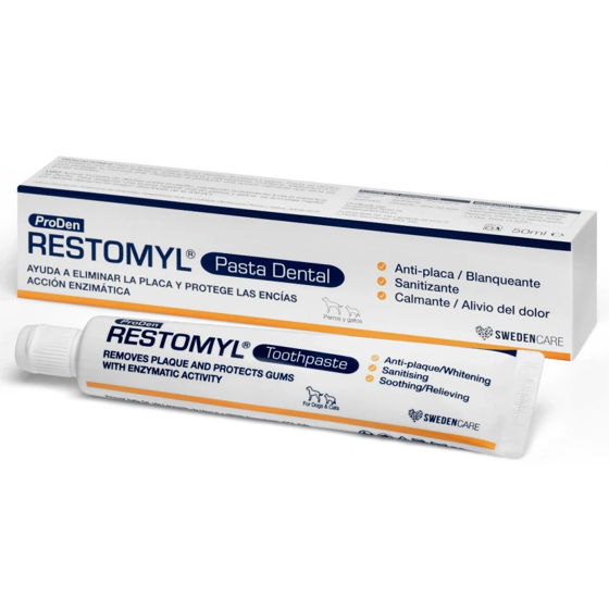 Εικόνα της Restormyl Οδοντόκρεμα Για Σκύλους & Γάτα 50ml