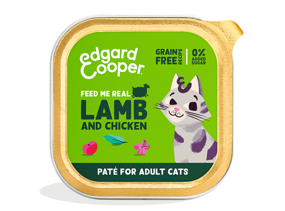 Εικόνα της Edgard Cooper Υγρή Τροφή Adult Pate Αρνί & Κοτόπουλο 85gr